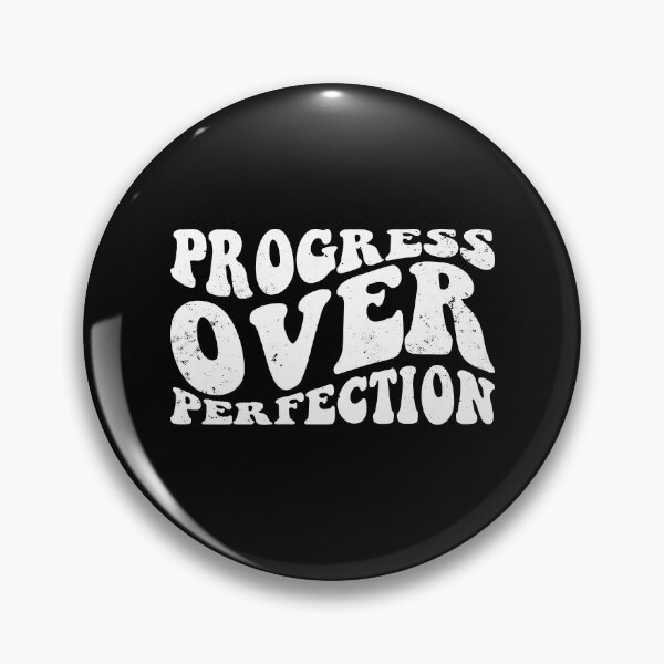 Item preview, Progress Over Perfection Motivational Teacher designed and sold by ambaart.