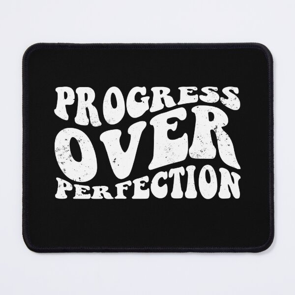Item preview, Progress Over Perfection Motivational Teacher designed and sold by ambaart.