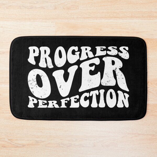 Item preview, Progress Over Perfection Motivational Teacher designed and sold by ambaart.