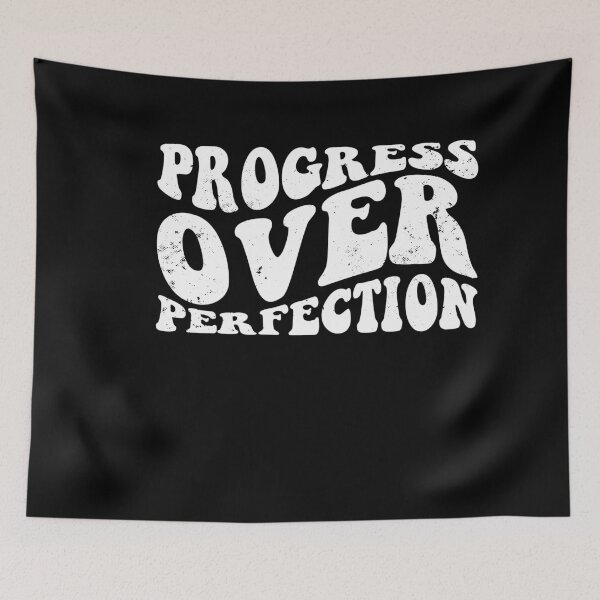 Item preview, Progress Over Perfection Motivational Teacher designed and sold by ambaart.