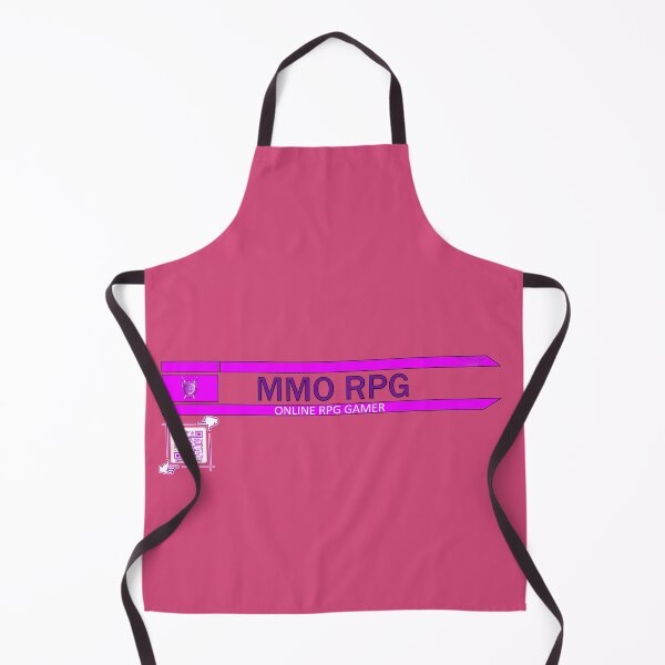 Item preview, MMO RPG - Online RPG Gamer Logo V2 (Pink/Purple) designed and sold by Visual Resolutions.