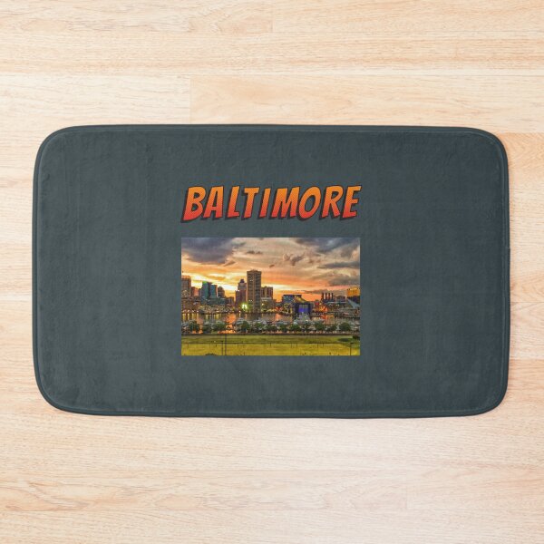 Item preview, Baltimore, Maryland Inner Harbor Skyline Fitted Scoop  designed and sold by RocKzenizzo.
