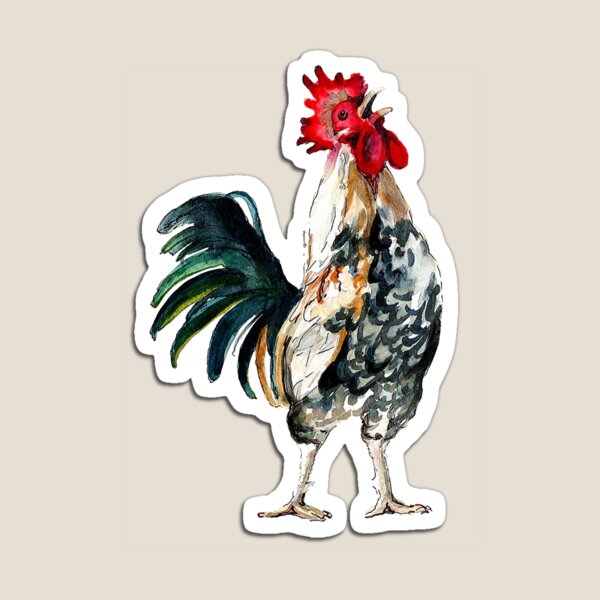 Premium Photo | Hand drawn cartoon anime rooster illustration