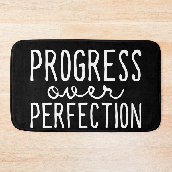 Item preview, Progress Over Perfection Motivational Teacher designed and sold by ambaart.