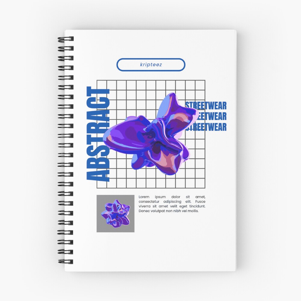 Item preview, Spiral Notebook designed and sold by kripteeZ.
