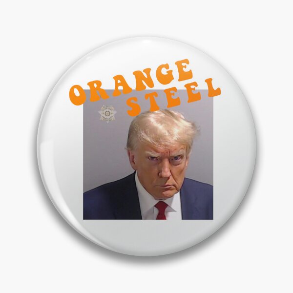 Item preview, Donald Trump Mugshot (Orange Steel) designed and sold by EarlGrey88.