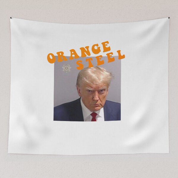 Item preview, Donald Trump Mugshot (Orange Steel) designed and sold by EarlGrey88.