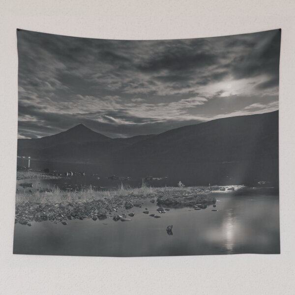Item preview, Full Blue Supermoon beside Schiehallion designed and sold by ShinyPhoto.