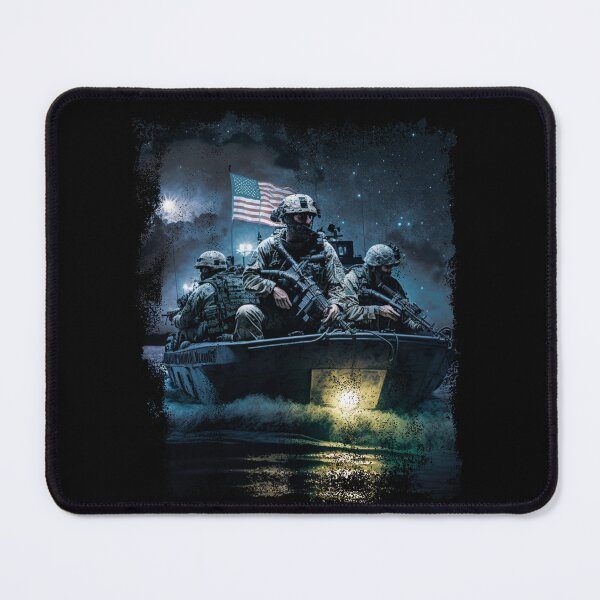 Item preview, Special Force Combat Boat Patriotic Veteran Gift designed and sold by NoLimit-Merica.