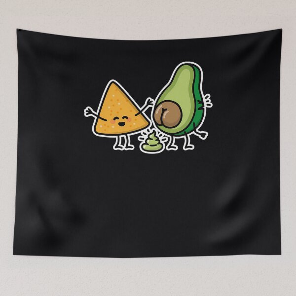 Item preview, 	 Avocado turd Tortilla chips guacamole shit vegan  	 designed and sold by kxmptrnp50.