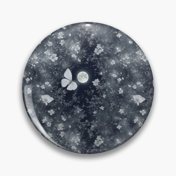 Item preview, Moonlit garden, delicate flowers, butterflies designed and sold by CoolPixels.