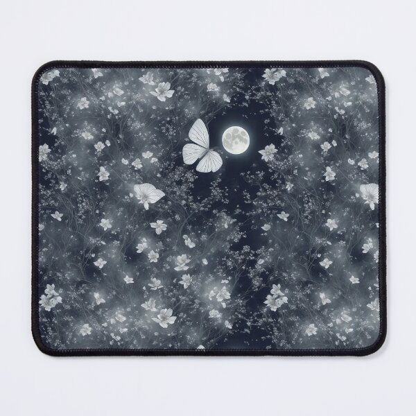 Item preview, Moonlit garden, delicate flowers, butterflies designed and sold by CoolPixels.