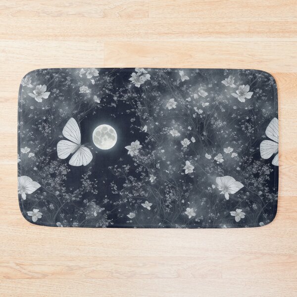 Item preview, Moonlit garden, delicate flowers, butterflies designed and sold by CoolPixels.