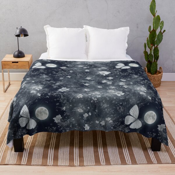 Item preview, Moonlit garden, delicate flowers, butterflies designed and sold by CoolPixels.
