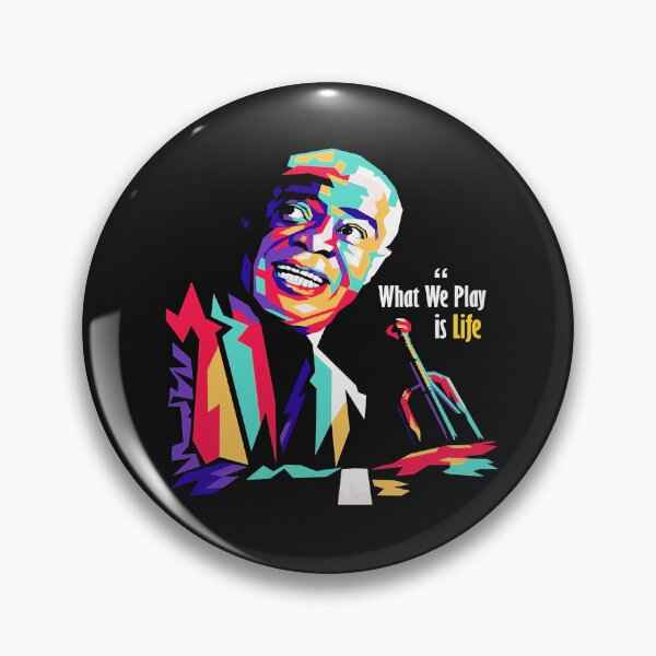 Item preview, Louis Armstrong What We Play Is Life designed and sold by Sylvanny.