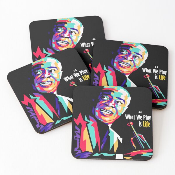 Item preview, Louis Armstrong What We Play Is Life designed and sold by Sylvanny.
