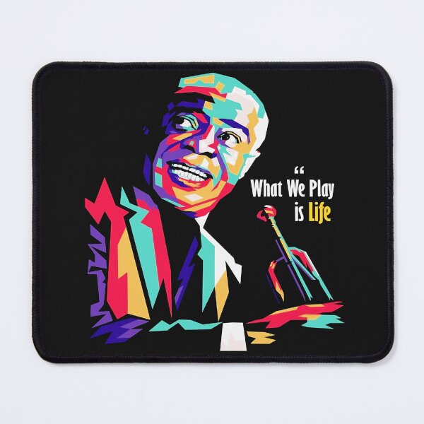 Item preview, Louis Armstrong What We Play Is Life designed and sold by Sylvanny.