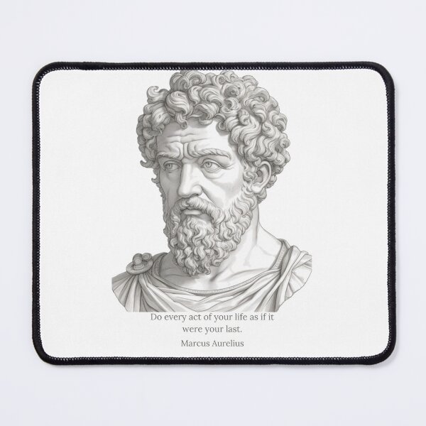 Item preview, Marcus Aurelius - Act As If It's Your Last designed and sold by StoicWisdom.