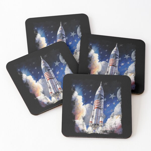 Item preview, Patriotic Starship US Astronauts Stars and Stripes designed and sold by NoLimit-Merica.