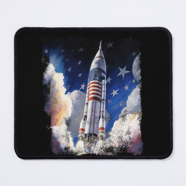 Item preview, Patriotic Starship US Astronauts Stars and Stripes designed and sold by NoLimit-Merica.