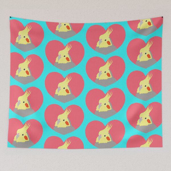 Item preview, Cockatiel in Heart designed and sold by TiffinByLK.