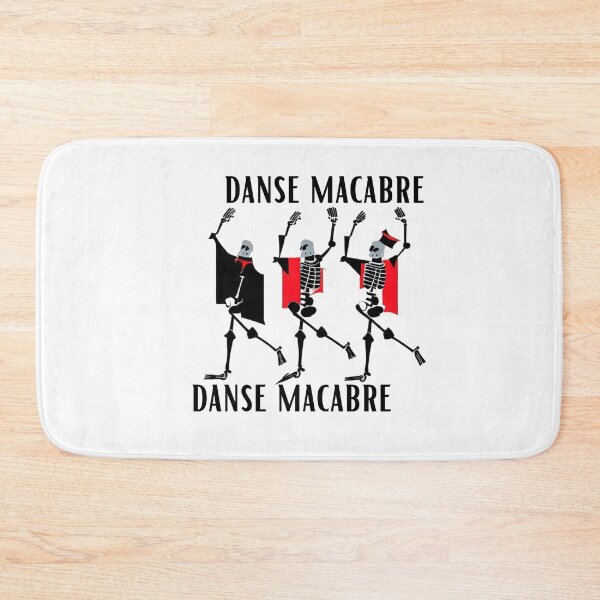 Item preview, Danse Macabre - medival latin quote designed and sold by Eques-Store.