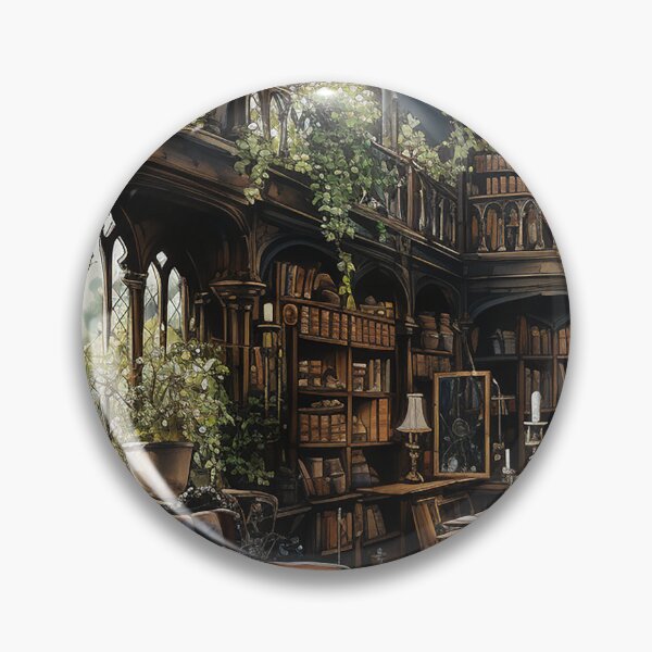 Item preview, Library Design for Book Lovers designed and sold by NatureArtDecor.