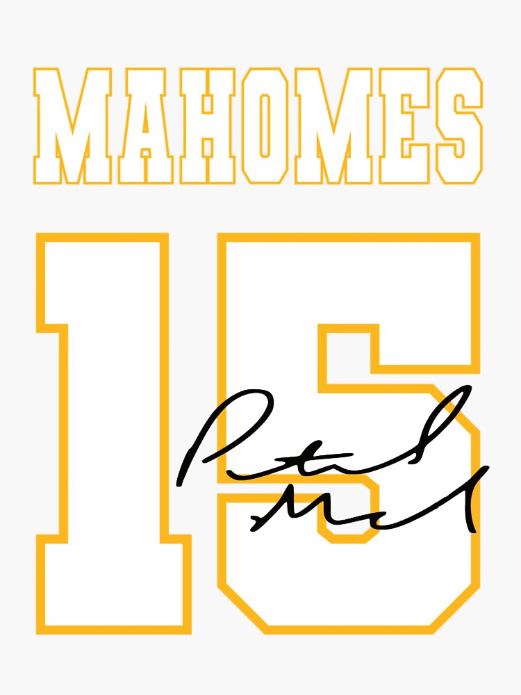 Patrick Mahomes 15 Chiefs  Poster by fezztee