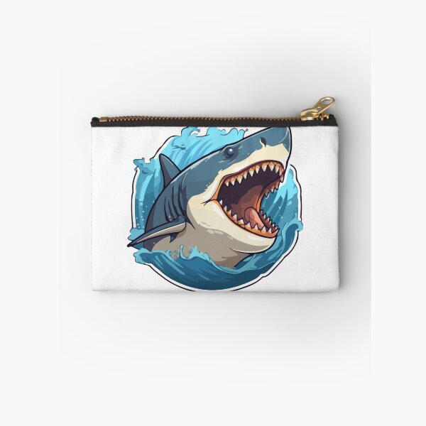 Item preview,  angry shark designed and sold by WondersofEmily.