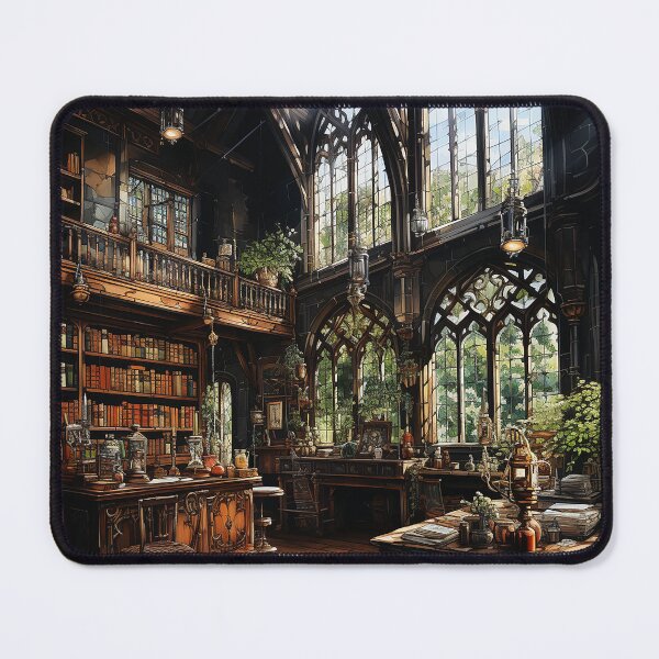 Item preview, Vintage Library Design for Book Lovers designed and sold by NatureArtDecor.