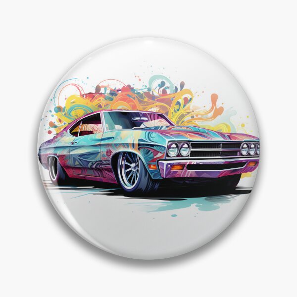 Artikelvorschau, Graffiti-Kreatur Old-School-Vintage-Drift-farbenfrohes Auto entworfen und verkauft von naatala.