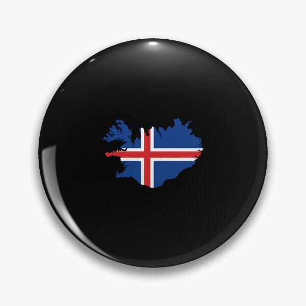 Item preview, Iceland Map with Flag designed and sold by canhuwunkuc.