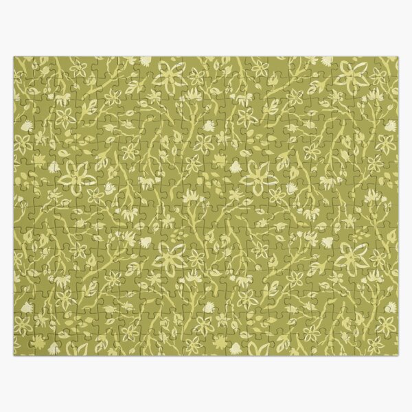 Split Pea Magnolia Jigsaw Puzzle