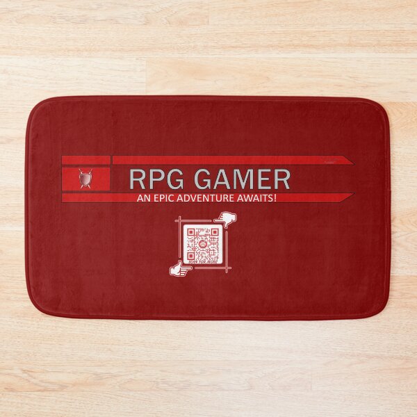 Item preview, RPG Gamer - An Epic Adventure Awaits! Gaming Logo V2 (Red/Gray) designed and sold by Visual Resolutions.