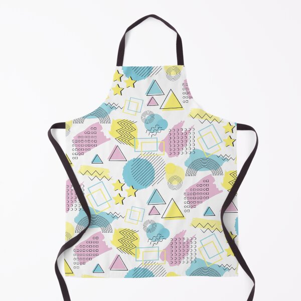 Item preview, 80s Memphis style pattern white background pastels designed and sold by Colorblizz.