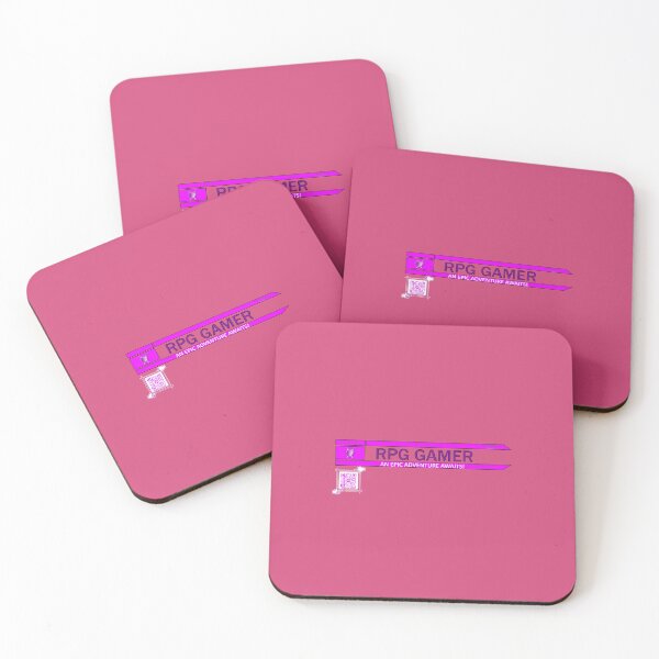Item preview, RPG Gamer - An Epic Adventure Awaits! Gaming Logo V2 (Pink/Purple) designed and sold by Visual Resolutions.