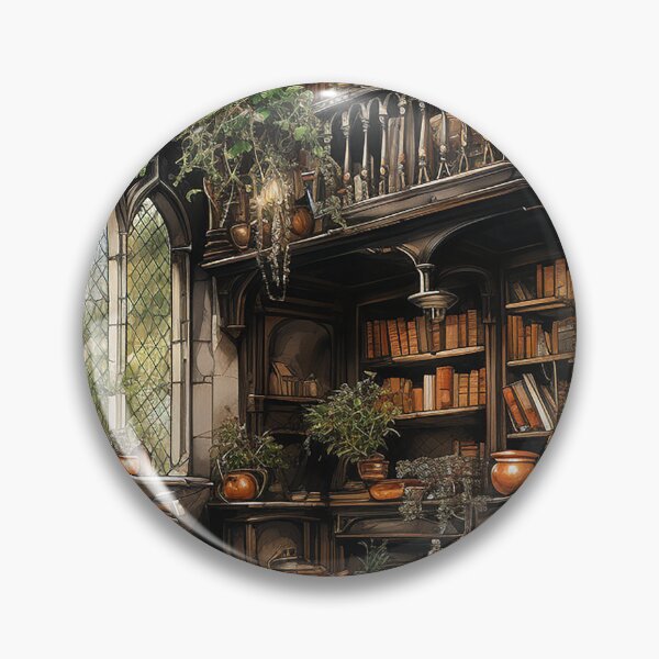 Item preview, Library Design for Book Lovers designed and sold by NatureArtDecor.