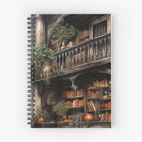 Item preview, Library Design for Book Lovers designed and sold by NatureArtDecor.