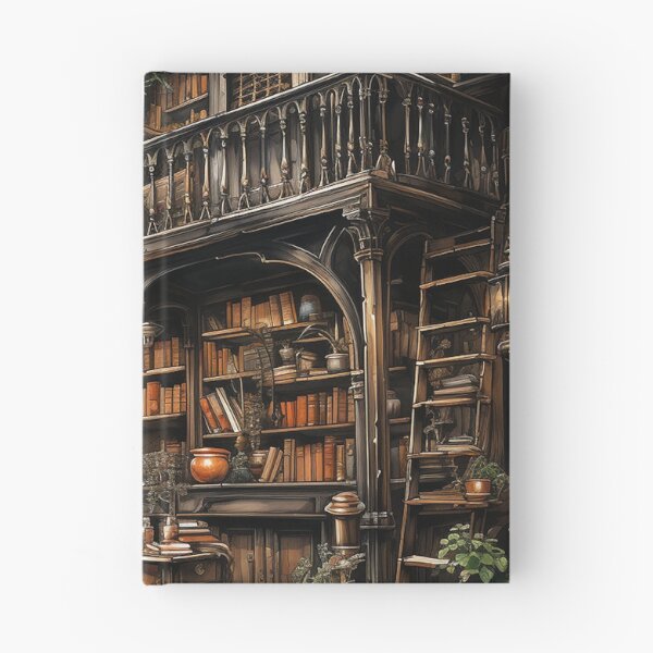 Item preview, Library Design for Book Lovers designed and sold by NatureArtDecor.