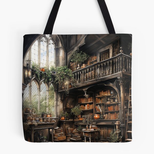Item preview, Library Design for Book Lovers designed and sold by NatureArtDecor.