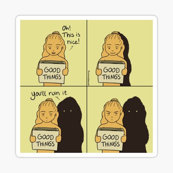 Good things [comic] Sticker