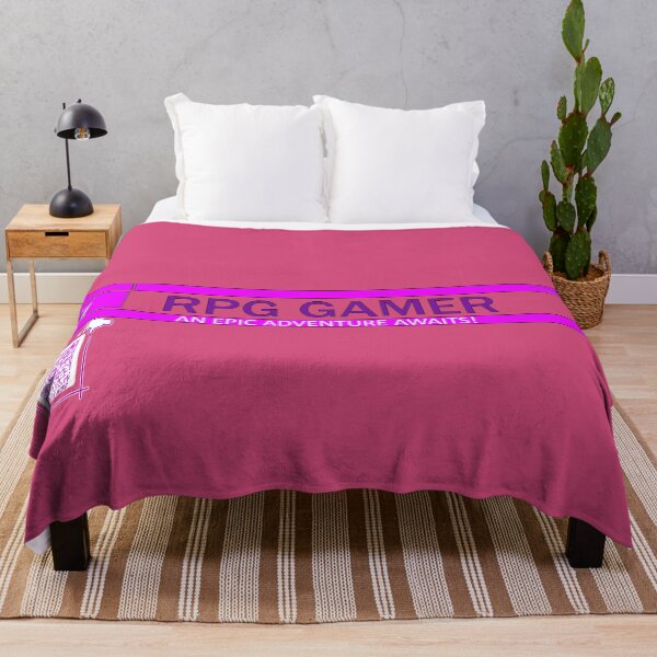 Item preview, RPG Gamer - An Epic Adventure Awaits! Gaming Logo V2 (Pink/Purple) designed and sold by Visual Resolutions.