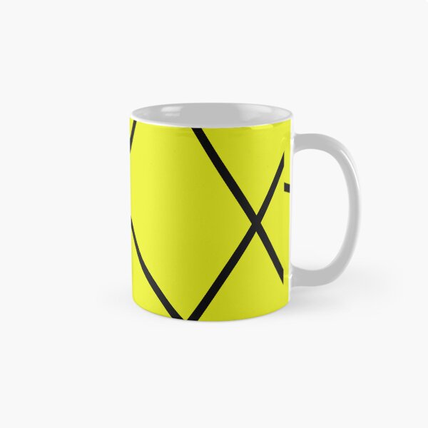 Item preview, Geometric Diagonal Triangular Lines Bright Yellow designed and sold by awsomepatterns.