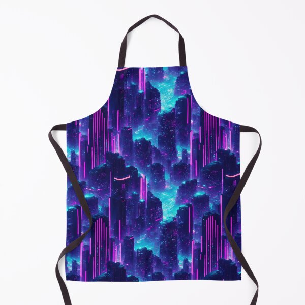 Item preview, Cityscape with neon lights designed and sold by CoolPixels.