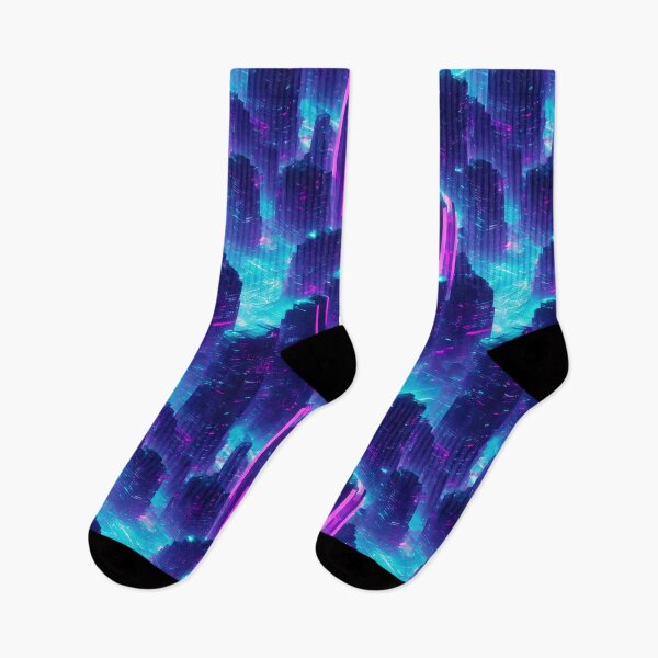 Item preview, Cityscape with neon lights designed and sold by CoolPixels.