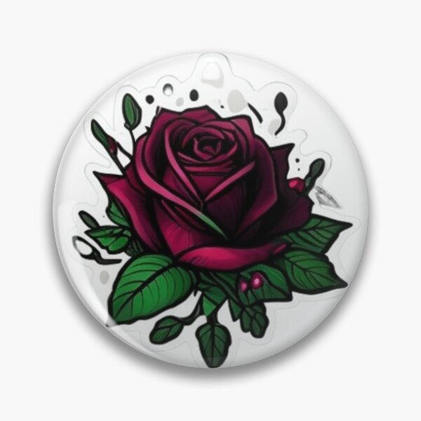 Item preview, beutiful rose sticker designed and sold by Tape2Sticker.