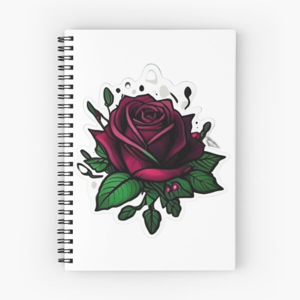 Item preview, beutiful rose sticker designed and sold by Tape2Sticker.