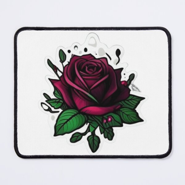 Item preview, beutiful rose sticker designed and sold by Tape2Sticker.