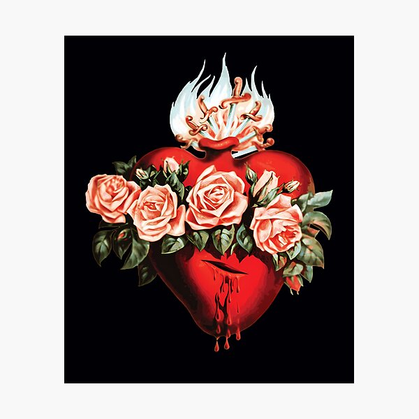 Item preview, Immaculate Heart of Mary Vintage  	 designed and sold by kwivhiymogj65.