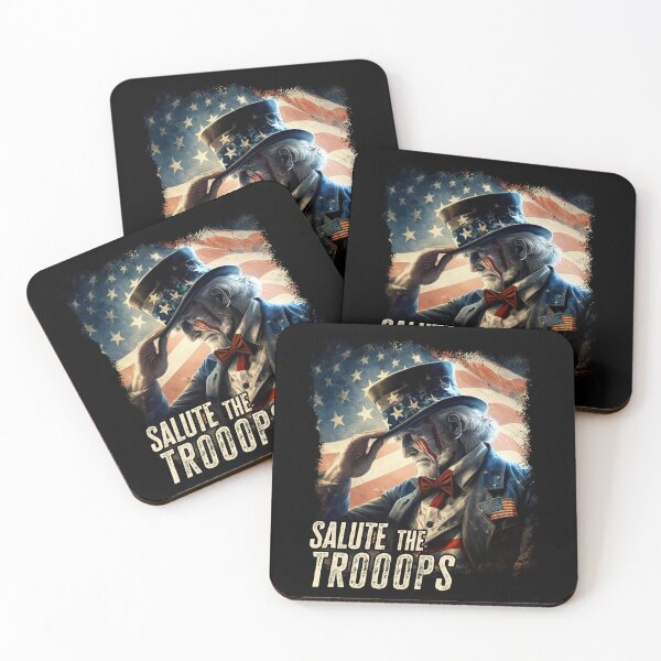 Item preview, Salute The Troops Proud Patriot Stars and Stripes designed and sold by NoLimit-Merica.